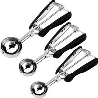 Tigrezy - Keksausstecher-Set, Keksausstecher zum Backen, 3er-Set, Edelstahl, guter Griff, rutschfest, für Kekse, Cupcakes, Muffins, Eiscreme, Waffeln Tigrezy - Keksausstecher-Set, Keksausstecher zum Backen, 3er-Set, Edelstahl, guter Griff, rutschfest, für Kekse, Cupcakes, Muffins, Eiscreme, Waffeln von TIGREZY