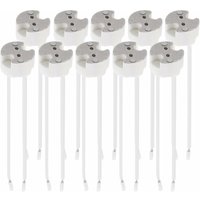 Lot 10x GU5.3-Fassung – GU5.3- oder MR16-Fassung – Halterung mit 12-V-Kabel – für Glühbirnen wie LED-Halogen-Spots - Tigrezy von TIGREZY