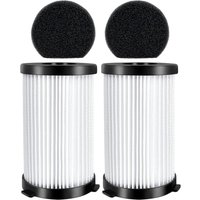 Set mit 2 Ersatz-Schwammfiltern für die Staubsauger MooSoo D600/D601, Akitas AK585K V8, iwoly V600, Goodmans 356277, Ariete Handy Force 2759/2761, von TIGREZY