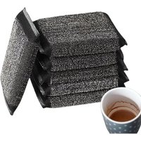 Set mit 6 Edelstahlschwämmen, wiederverwendbar und waschbar für die gründliche Reinigung von Geschirr Set mit 6 Edelstahlschwämmen, wiederverwendbar und waschbar für die gründliche Reinigung von Geschirr von TIGREZY