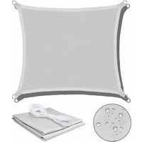 Sonnensegel, quadratisches Sonnensegel, 2 x 2 m, Sonnensegel, wasserdicht, 95 % UV-Schutz, für Garten, Terrasse, Außenterrasse, Schwimmbad, mit Sonnensegel, quadratisches Sonnensegel, 2 x 2 m, Sonnensegel, wasserdicht, 95 % UV-Schutz, für Garten, Terrasse, Außenterrasse, Schwimmbad, mit von TIGREZY