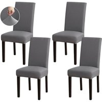 Stuhlhussen für Esszimmerstühle – Stretch-Stuhlhussen für die Küche, 4er-Set, abnehmbare und waschbare Schonbezüge für Zuhause, Hotel, Bankett Stuhlhussen für Esszimmerstühle – Stretch-Stuhlhussen für die Küche, 4er-Set, abnehmbare und waschbare Schonbezüge für Zuhause, Hotel, Bankett von TIGREZY