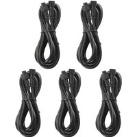 Tigrezy - 10 Stück 1 m 2-Pin-Verlängerungskabel IP67 wasserdicht für LED-Lampen Farb-RGB-LED-Spot Außenbeleuchtung Spot Tigrezy - 10 Stück 1 m 2-Pin-Verlängerungskabel IP67 wasserdicht für LED-Lampen Farb-RGB-LED-Spot Außenbeleuchtung Spot von TIGREZY