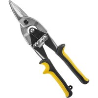 Tigrezy - 10 Zoll Luftfahrt-Blechschere, Hochleistungs-Metallschere aus Chrom-Vanadium-Stahl zum Schneiden von Blech, CR-V-Geradeschnitt von TIGREZY