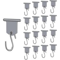 Tigrezy - 16-teiliges Zubehör für Wohnmobil-Markisen, einfach zu installieren, S-förmig, Markisenhaken für Wohnmobile, für drinnen und draußen, von TIGREZY