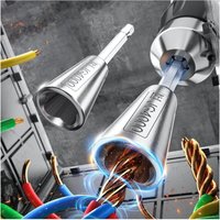 Tigrezy - 2-teiliges Drahtdrehwerkzeug für Bohrmaschinen, 6-mm-Drahtmutterndreher mit Sechskantschaft, Werkzeug zum Drehen elektrischer Kabel, von TIGREZY