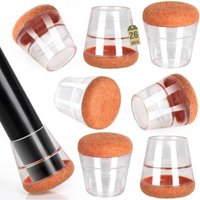 Tigrezy - 26 Stück transparenter Stuhlbeinschutz – Stuhlgleiter aus Filz zum Schutz von Böden und zur Geräuschunterdrückung, geeignet für Möbel mit Tigrezy - 26 Stück transparenter Stuhlbeinschutz – Stuhlgleiter aus Filz zum Schutz von Böden und zur Geräuschunterdrückung, geeignet für Möbel mit von TIGREZY