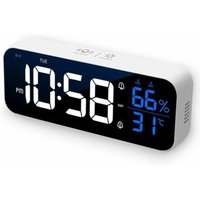 Tigrezy - Digitaler Wecker, LED-Digitalwecker mit Alarm-/Schlummer-/Temperatur-/Soundsteuerungsfunktionen, digitaler Wecker, Tigrezy - Digitaler Wecker, LED-Digitalwecker mit Alarm-/Schlummer-/Temperatur-/Soundsteuerungsfunktionen, digitaler Wecker, von TIGREZY