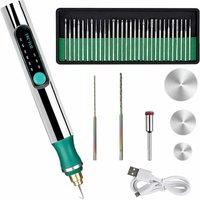Elektrischer Gravierstift, Mini-Gravierwerkzeug, kabelloses USB-Elektro-Rotationswerkzeug, 3 Stufen - Tigrezy von TIGREZY