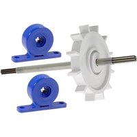 Tigrezy - Poolreiniger-Turbinenantriebswellenbaugruppe C86/EC86 mit 2 Turbinenlagern C80, Ersatz für Polaris 280 Tigrezy - Poolreiniger-Turbinenantriebswellenbaugruppe C86/EC86 mit 2 Turbinenlagern C80, Ersatz für Polaris 280 von TIGREZY