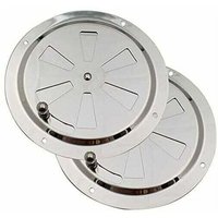 Tigrezy - Rundes Lüftungsgitter, 125 mm Edelstahl, Lüftungsgitter, Kanal, Moskitonetz, Abluftgitter, Zuluft, Abluft, Belüftung, verstellbare Tigrezy - Rundes Lüftungsgitter, 125 mm Edelstahl, Lüftungsgitter, Kanal, Moskitonetz, Abluftgitter, Zuluft, Abluft, Belüftung, verstellbare von TIGREZY