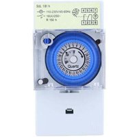 Tigrezy - SUL181h Mechanischer Timer, 24-Stunden-Quarz-Timer, modulare Uhr, Relaisschalter, 110230 vac 16 a von TIGREZY