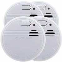 Set mit 4 NF-Rauchmeldern – 5 Jahre Garantie – 3 Jahre Batterielebensdauer – Lieferung mit Batterie und Installationszubehör - Tigrezy Set mit 4 NF-Rauchmeldern – 5 Jahre Garantie – 3 Jahre Batterielebensdauer – Lieferung mit Batterie und Installationszubehör - Tigrezy von TIGREZY