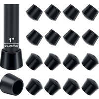 Stuhlkappe, 16 Stück, 25–26 mm Gummi-Stuhlbeinkappe, Gummi-Stuhlkappe, 25 mm Innendurchmesser, zum Schutz der Tischbeine, verhindert Kratzer auf dem Stuhlkappe, 16 Stück, 25–26 mm Gummi-Stuhlbeinkappe, Gummi-Stuhlkappe, 25 mm Innendurchmesser, zum Schutz der Tischbeine, verhindert Kratzer auf dem von TIGREZY