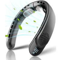 Tigrezy - Tragbarer Nackenventilator, 4000 mAh batteriebetrieben, per usb wiederaufladbarer persönlicher Ventilator, 3 Geschwindigkeiten, Tigrezy - Tragbarer Nackenventilator, 4000 mAh batteriebetrieben, per usb wiederaufladbarer persönlicher Ventilator, 3 Geschwindigkeiten, von TIGREZY