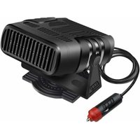 Tragbare Autoheizung, 12 V, 120 W, schnelle Autoheizung, Defogger, Plug-in, geräuscharm, Zigarettenanzünder, Defroster, 360-Grad-Drehung, von TIGREZY