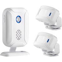 Türklingel mit Bewegungssensor für Unternehmen, gewerbliche Türklingel, Alarmsystem für Schlafwandeln bei älteren Menschen, PIR-Bewegungsmelder für von TIGREZY