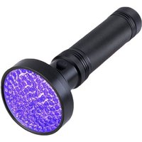 UV-Taschenlampe, 100 ultraviolette LEDs zur Erkennung von Haustierurin und -flecken – Schwarz UV-Taschenlampe, 100 ultraviolette LEDs zur Erkennung von Haustierurin und -flecken – Schwarz von TIGREZY