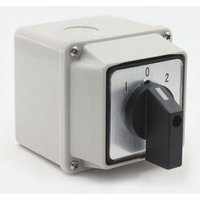 Universeller Drehnockenwähler LW26-20A 220 V – 8 Klemmen, 3 Positionen 1-0-2 Umschalter mit Hauptschalter von TIGREZY
