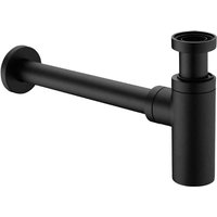 Waschbecken-Siphon aus Messing, universelles Siphon-Design 1 1/4 x 32 mm, verstellbar, geruchsdicht, matt schwarz Waschbecken-Siphon aus Messing, universelles Siphon-Design 1 1/4 x 32 mm, verstellbar, geruchsdicht, matt schwarz von TIGREZY