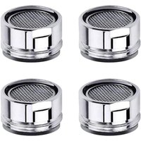 Tigrezy - Wasserhahn-Luftsprudler, Ersatzteile für Küchenspülen mit Messing-Gewinde, Filter mit Dichtung für Küche und Badezimmer – 4er-Pack Tigrezy - Wasserhahn-Luftsprudler, Ersatzteile für Küchenspülen mit Messing-Gewinde, Filter mit Dichtung für Küche und Badezimmer – 4er-Pack von TIGREZY