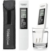 Wasserqualitätstester, 3-in-1-Digital-LCD-Messgerät mit tds-, ec- und Temperaturfunktionen, genaue Wasserqualitätsprüfung für Trinkwasser, Pools, Wasserqualitätstester, 3-in-1-Digital-LCD-Messgerät mit tds-, ec- und Temperaturfunktionen, genaue Wasserqualitätsprüfung für Trinkwasser, Pools, von TIGREZY