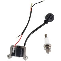 Zündspule Zündkerze für Multitool 4 in 1 Heckenschere Hochentaster Freischneider von TIGREZY