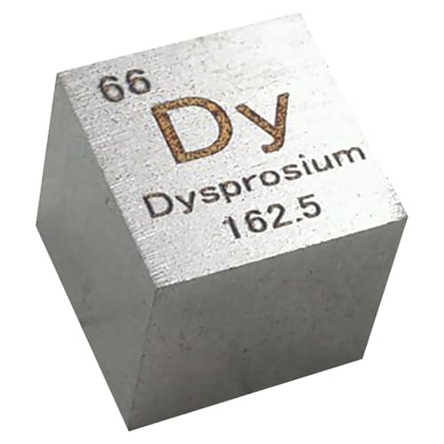 TIHONORI 10mm Element Würfel - Periodensystem der Elemente Sammlung - Seltene Erden Metalle,Dysprosium dy TIHONORI 10mm Element Würfel - Periodensystem der Elemente Sammlung - Seltene Erden Metalle,Dysprosium dy von TIHONORI