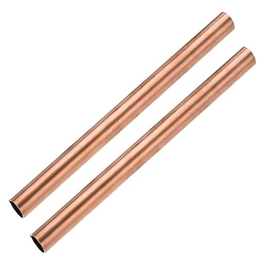 TIHONORI 2 Stück Länge 500 mm Außendurchmesser 18 mm-20 mm Kupferrohre mit unterschiedlichen Wandstärken für Heimwerkerhandwerk, Modellbau, Elektrotechnik,Metallisch,18mm&2mm TIHONORI 2 Stück Länge 500 mm Außendurchmesser 18 mm-20 mm Kupferrohre mit unterschiedlichen Wandstärken für Heimwerkerhandwerk, Modellbau, Elektrotechnik,Metallisch,18mm&2mm von TIHONORI