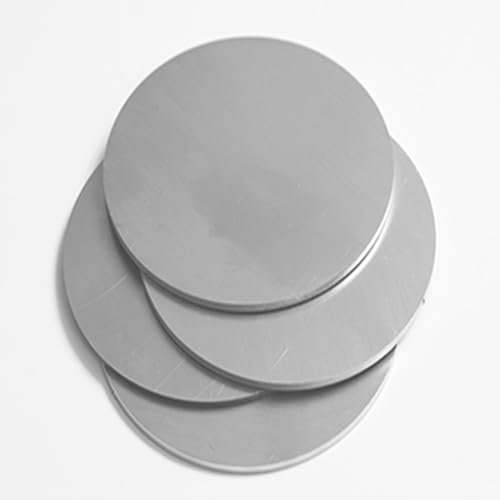 TIHONORI 4 Stück Edelstahlscheiben mit einem Durchmesser von 80 mm und Einer Dicke von 1 mm bis 10 mm runder Metallplatte für Heimwerker, Handwerk und industrielle Nutzung,5mm TIHONORI 4 Stück Edelstahlscheiben mit einem Durchmesser von 80 mm und Einer Dicke von 1 mm bis 10 mm runder Metallplatte für Heimwerker, Handwerk und industrielle Nutzung,5mm von TIHONORI