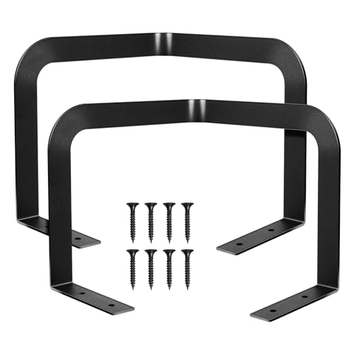 TIHOOK Matratzenhalter für Bettrahmen rutschfeste, 2 STK Matratzen Halterung, Metallkonstruktion, für Verschiedene Bettrahmen, Einfache Installation von TIHOOK