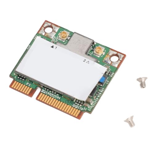 Laptop WiFi Card, BCM943224HMS SPS WiFi -Karte Interne Computer -Networking -Karten PC WiFi -Karte 300 Mbit/S 2,4 GHz 5GHz Band PCIe Wireless WiFi Adapter Network Card von TIKATARER