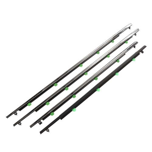 TIKATARER Autofensterdichtung, 4PCS ABS Autofenster Wetterstreifen Auto Weating mit Schnalle Design 72410 SWA A01 TIKATARER Autofensterdichtung, 4PCS ABS Autofenster Wetterstreifen Auto Weating mit Schnalle Design 72410 SWA A01 von TIKATARER