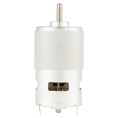 TIKATARER Bohrmotor, Modell 775, 12 V 12000 U/Min, Metallgetriebe DC Motor Drill Trolling -Motor mit Reiner Kupferdrahtspule, Elektromotor für Elektrowerkzeuge und Kleine Geräte von TIKATARER