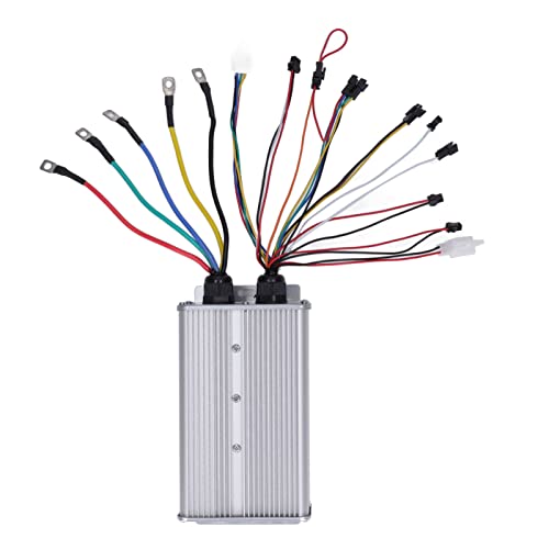 TIKATARER Bürstenloser Motor Controller, 48 V 72 V 60A Elektrofahrradsteuerer DC Motor Speed ​​Controller Scooter Controller Dual -Modus 18 Röhrendröhre Wellencontroller mit SM -Anschluss von TIKATARER