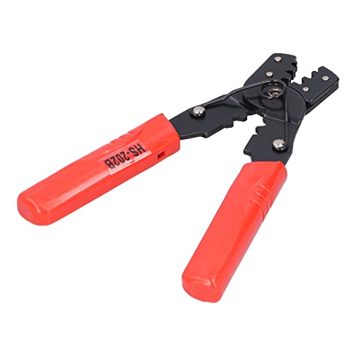TIKATARER Drahtstripper-Werkzeug, 180 Mm Hoher Kohlenstoffstahl- und PVC-Mini-Crimp-Zange Draht-Stripper-Crimp-Werkzeug mit Mehrspezifischem Terminal für Elektriker und -Kabel TIKATARER Drahtstripper-Werkzeug, 180 Mm Hoher Kohlenstoffstahl- und PVC-Mini-Crimp-Zange Draht-Stripper-Crimp-Werkzeug mit Mehrspezifischem Terminal für Elektriker und -Kabel von TIKATARER