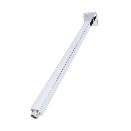 TIKATARER Duschkopfverlängerung Arm, Multifunktional Edelstahl Quadrat Regen Duschkopf Regen Duschkopfverlängerung Arm mit Glatten Kanten Duschverlängerung für das Haus in Heimat Badezimmer Hotel TIKATARER Duschkopfverlängerung Arm, Multifunktional Edelstahl Quadrat Regen Duschkopf Regen Duschkopfverlängerung Arm mit Glatten Kanten Duschverlängerung für das Haus in Heimat Badezimmer Hotel von TIKATARER