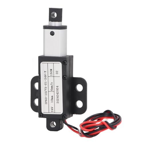 TIKATARER Elektrischer Mikro -Linearaktuator, DC 24 V 4 Mm/s 150n Schub 10mm Hub IPX4 Linear Motion Actuator Elektrischer Linearer Aktuator mit Endgrenzschalter für Sofa -Roboter -TV TIKATARER Elektrischer Mikro -Linearaktuator, DC 24 V 4 Mm/s 150n Schub 10mm Hub IPX4 Linear Motion Actuator Elektrischer Linearer Aktuator mit Endgrenzschalter für Sofa -Roboter -TV von TIKATARER