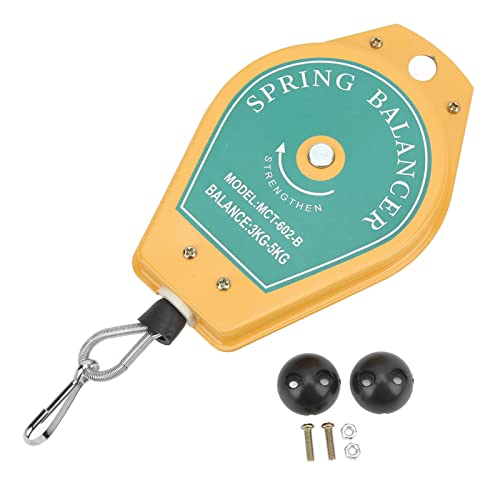 TIKATARER Federbalancer, 3 Bis 5 Kg Werkzeugbalancer Kabel Retraktorlastlager Retractable Werkzeugbehandlung Halter Hängen mit Armaturen von TIKATARER