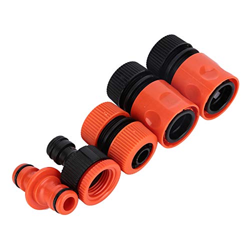 TIKATARER Gartenschlauch Schnellverbindungsanpassungen, 5pcs G1/2 "ABS -Schlauchanschluss Gartenschlauch Stecker Gartenbewässerung Wässerungsröhrchen für PVC -Wasserrohr TIKATARER Gartenschlauch Schnellverbindungsanpassungen, 5pcs G1/2 "ABS -Schlauchanschluss Gartenschlauch Stecker Gartenbewässerung Wässerungsröhrchen für PVC -Wasserrohr von TIKATARER