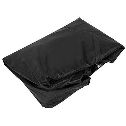 TIKATARER Golfwagenabdeckung, Vollständige Außenabdeckung Regenschutzabdeckung mit Aufbewahrungstasche 210D Schwarz Cart Cover Golf Push Cart Accessoires für Golfwagen Haushaltsvorräte, 92x52x66in von TIKATARER