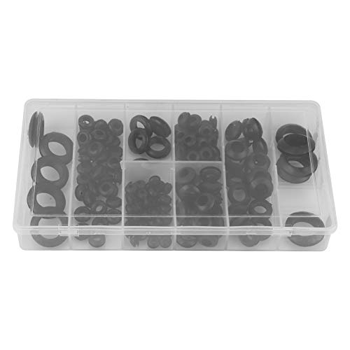 TIKATARER Gummi -Grommet -Kit, Gummi Draht Grommeten 8 Größen Sortimentset 180pcs Box Jährige für den Schutz von Drahtkabelschlauch TIKATARER Gummi -Grommet -Kit, Gummi Draht Grommeten 8 Größen Sortimentset 180pcs Box Jährige für den Schutz von Drahtkabelschlauch von TIKATARER