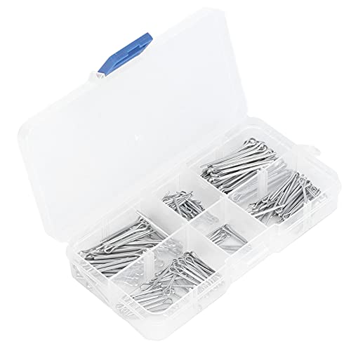 TIKATARER Hardware -Stifte, 175pcs Cotter Pins Splitstifte Zinklegierung Verzinkte Verriegelung Automobilteile für die Wartung TIKATARER Hardware -Stifte, 175pcs Cotter Pins Splitstifte Zinklegierung Verzinkte Verriegelung Automobilteile für die Wartung von TIKATARER
