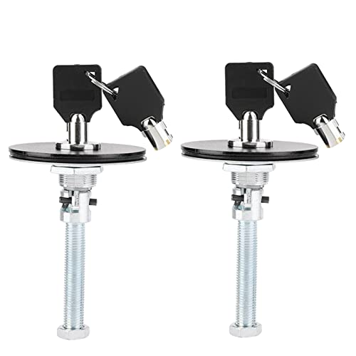 TIKATARER Haubenstifte, Auto Universeller Motor Motorhaube Abdeckung Schloss Taste Pin Kit Kapuze Huber Schloss Hubstifthaube Stifte für Autohaube Abdeckung Pin Kit Motor Motorhaube (BLACK) von TIKATARER