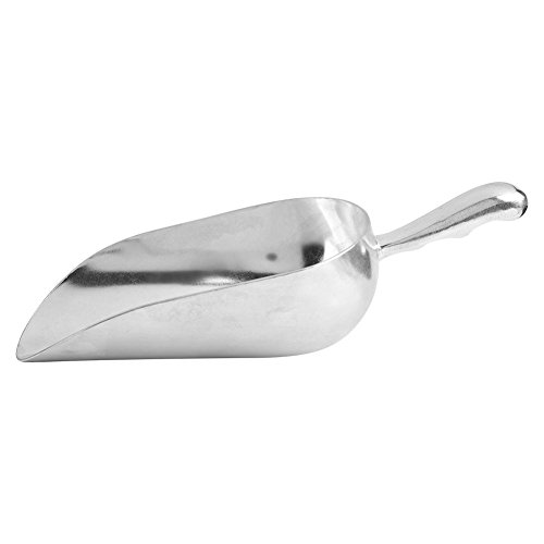 TIKATARER Ice Scoop, Metall Scoop Rundbohrbar Eismehl Utilitätsschaufel Aluminiumlegierung Ice Scoopers für Essen für Heimküche Food Jars Kaffeebohnen Bar Buffet Buffet von TIKATARER