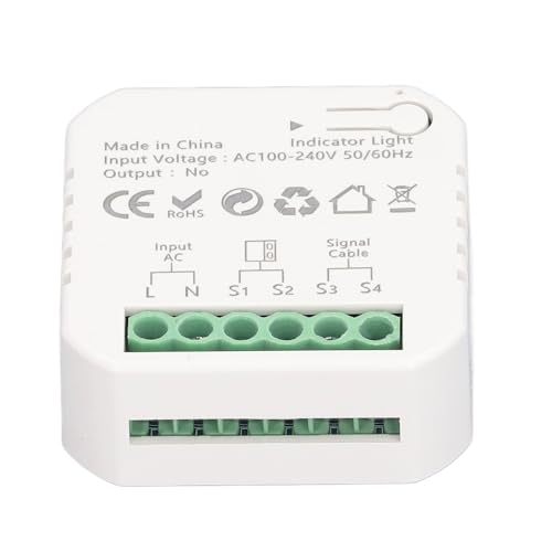 TIKATARER Intelligenter Garagentoröffner, Intelligente Garagentor-APP-Fernbedienung, WLAN-Garagentoröffner-Adapter, WLAN-Garagentor-Controller für APP, WLAN-Fernbedienung, TIKATARER Intelligenter Garagentoröffner, Intelligente Garagentor-APP-Fernbedienung, WLAN-Garagentoröffner-Adapter, WLAN-Garagentor-Controller für APP, WLAN-Fernbedienung, von TIKATARER
