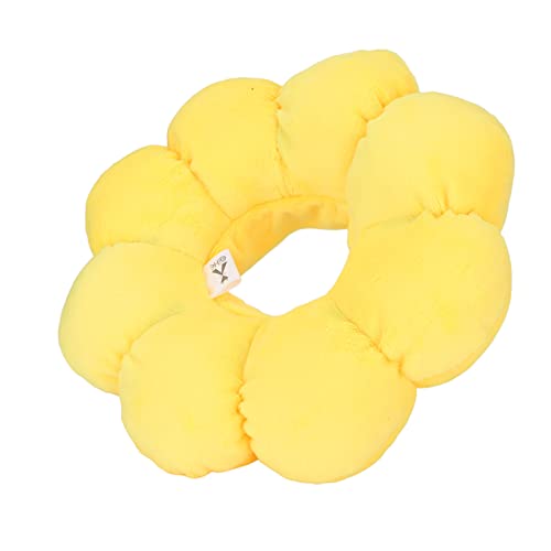 TIKATARER Katzenkragen Weiche, Niedliche Sonnenblumenhalskegel nach Operation Cat Donut Kragen Wundheilungskegel Operation Erholung Elizabethaner Kragen Katzenkragen Katze Kätzchen Kleiner Hund (S) von TIKATARER