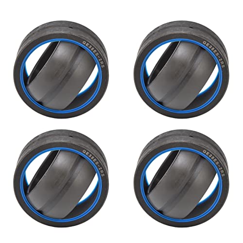 TIKATARER Kugelförmige Rollenlager, 4pcs Kugelhaltiges Lager und Radiale Radiale Kugelförmige Kugellager mit Tief Gerillten Kugel -Accessoire -Kit für Geräte (GE35ES-2RS) von TIKATARER