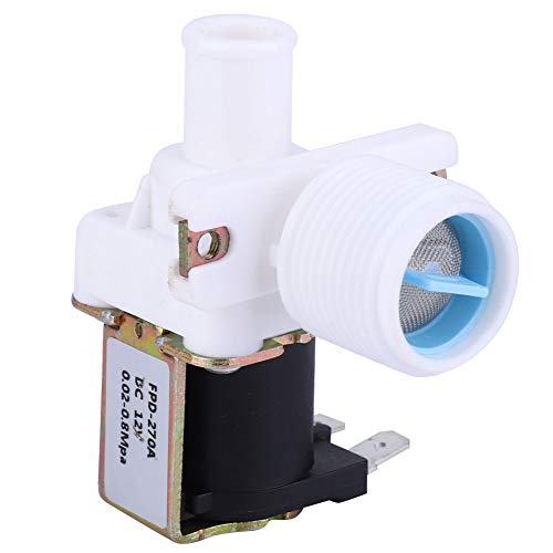 TIKATARER Magnet 12 V, Magnetventil Waschmaschine G3/4 DC12V FCD270A Wassermagnetventil Elektrisches Magnetventil Wassereinlassventil von TIKATARER