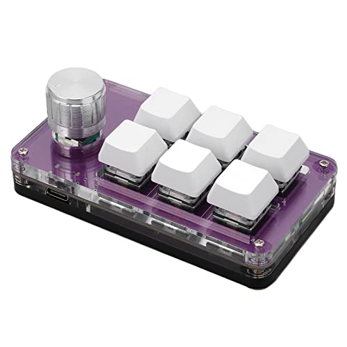 TIKATARER Makro-Tastatur, Programmierbare Tastatur mit Benutzerdefinierter Funktion, Acryl und Leiterplatte für Büro, Spiele TIKATARER Makro-Tastatur, Programmierbare Tastatur mit Benutzerdefinierter Funktion, Acryl und Leiterplatte für Büro, Spiele von TIKATARER